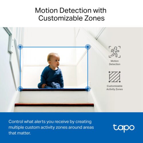 TP-Link Tapo Pan/Tilt AI Home Security Wi-Fi Camera - Image 4