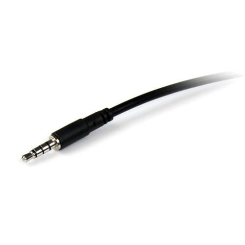 StarTech.com 2m 3.5mm 4 Position TRRS Headset Extension Cable - M/F - Image 2
