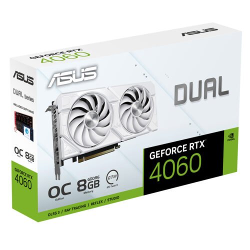 ASUS Dual -RTX4060-O8G-EVO-WHITE NVIDIA GeForce RTX 4060 8 GB GDDR6 - Image 5
