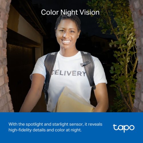 TP-Link Tapo Smart Battery Video Doorbell - Image 3
