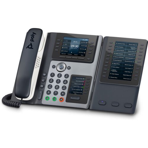 POLY Edge E400 IP Phone and PoE-enabled - Image 6
