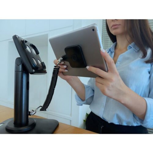 Compulocks Universal Tablet Magnetic Counter Stand with Cable Lock Black - Image 4