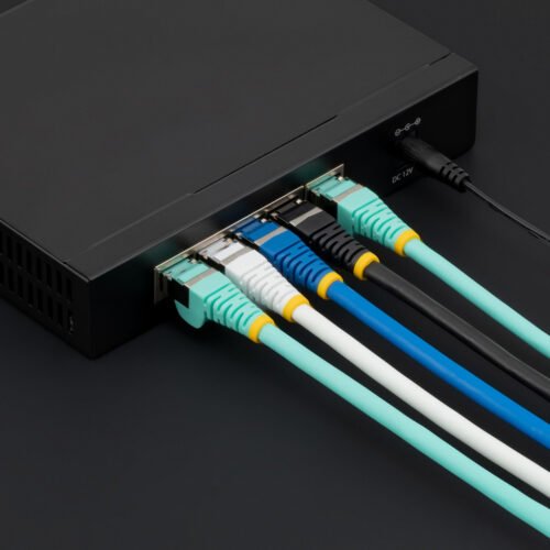 StarTech.com 1m CAT6a Ethernet Cable - Blue - Low Smoke Zero Halogen (LSZH) - 10GbE 500MHz 100W PoE++ Snagless RJ-45 w/Strain R - Image 5