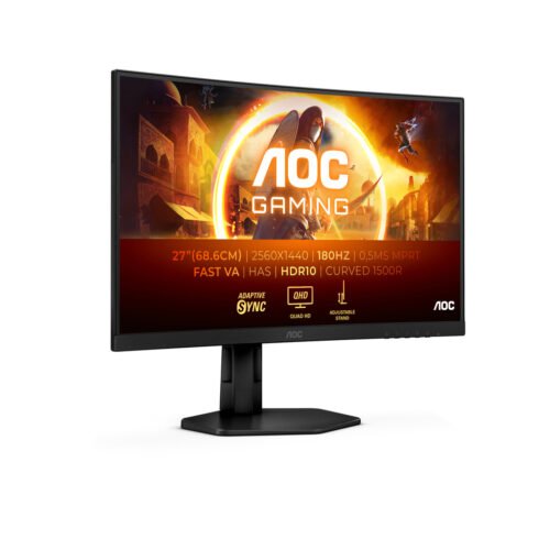 AOC G4 CQ27G4X computer monitor 68.6 cm (27") 2560 x 1440 pixels Quad HD LCD Black - Image 13