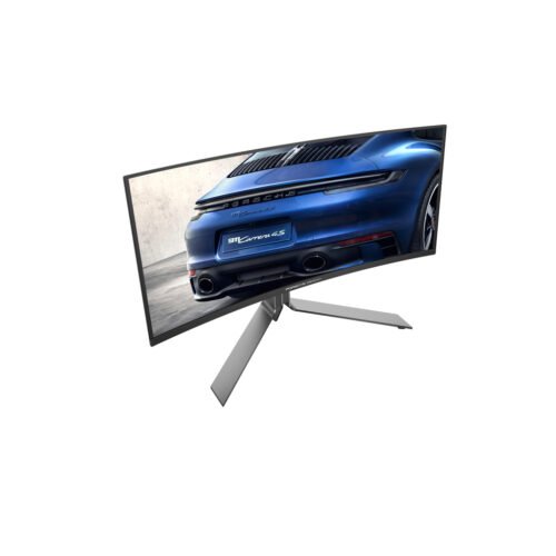 AOC Porsche PD34 computer monitor 86.4 cm (34") 3440 x 1440 pixels Wide Quad HD QD-OLED Black - Image 6