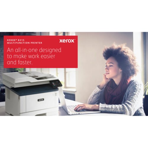 Xerox B315 A4 40ppm Wireless Duplex Copy/Print/Scan/Fax PS3 PCL5e/6 2 Trays 350 Sheets UK - Image 18