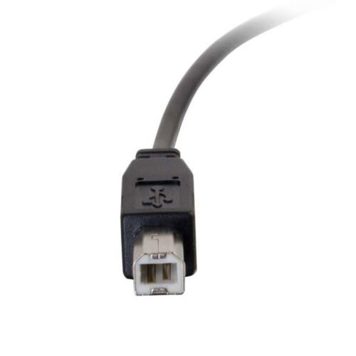 C2G 2m USB 2.0 USB Type C to USB B Cable M/M - USB C Cable Black - Image 2