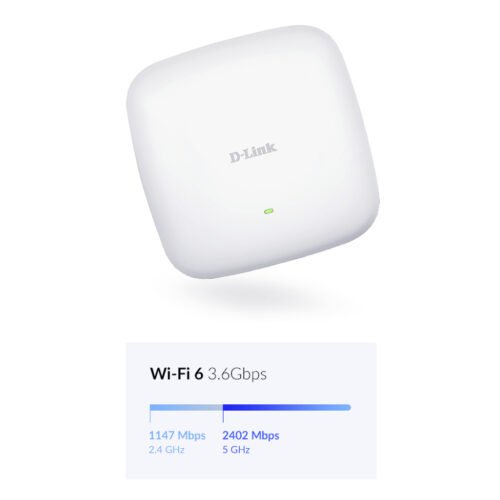 D-Link AX3600 Wi-Fi 6 Dual-Band PoE Access Point - Image 6