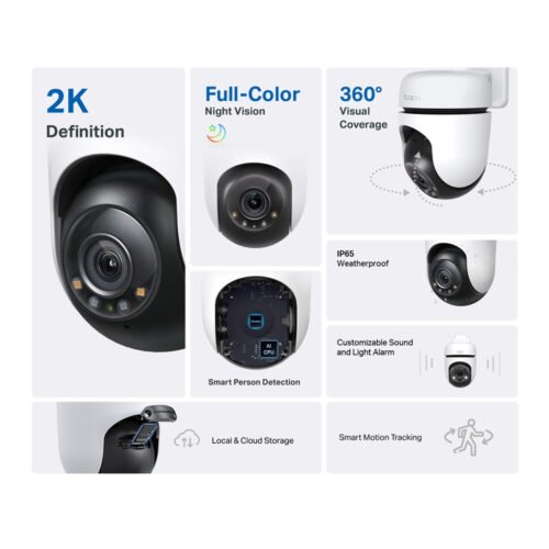 TP-Link Tapo Outdoor Pan/Tilt Security WiFi Camera - Image 10