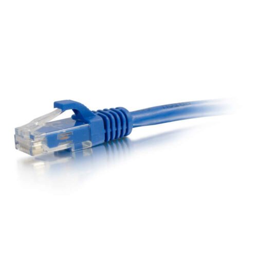C2G 0.5m Cat6 Booted Unshielded (UTP) Network Patch Cable - Blue - Image 3