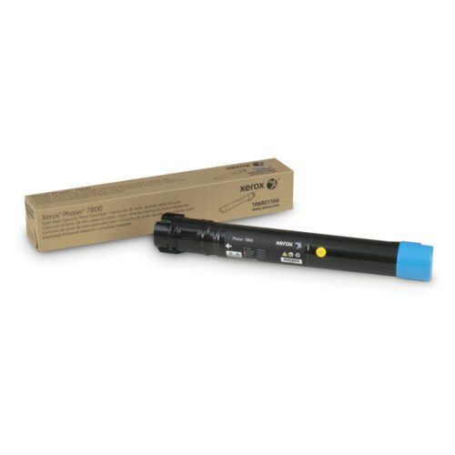 Xerox Genuine Phaser® 7800 Cyan High capacity Toner Cartridge (17200 Pages) - 106R01566