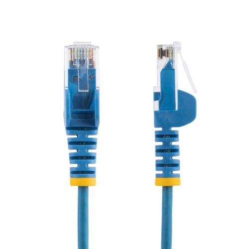 StarTech.com 2 m CAT6 Cable - Slim - Snagless RJ45 Connectors - Blue - Image 2