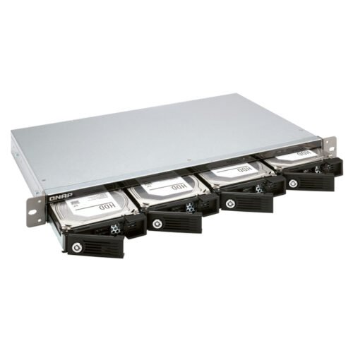 QNAP TR-004U storage drive enclosure HDD/SSD enclosure Black, Grey 2.5/3.5" - Image 6