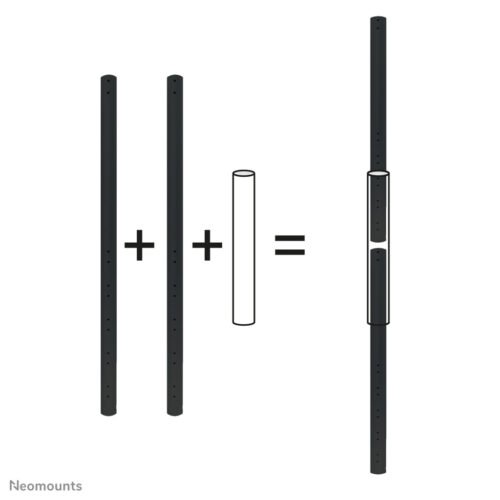 Neomounts FPMA-CPCONNECTBLACK Extension pole connector - Image 2