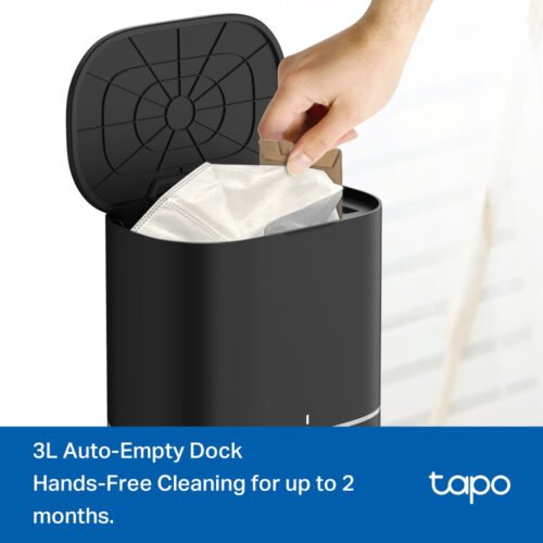 TP-Link Tapo RV30 Max Plus 0.3 L Dust bag Black - Image 9