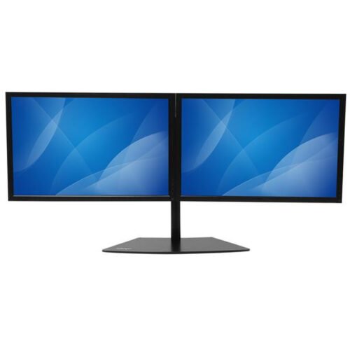StarTech.com Dual-Monitor Stand - Horizontal - Black - Image 6