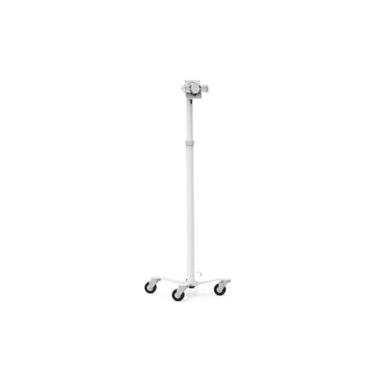 Compulocks Universal Tablet Cling Medical Rolling Kiosk White