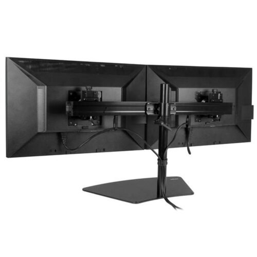 StarTech.com Dual-Monitor Stand - Horizontal - Black - Image 7