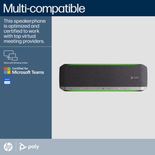 POLY Sync 60 Microsoft Teams Certified Speakerphone - Image 3