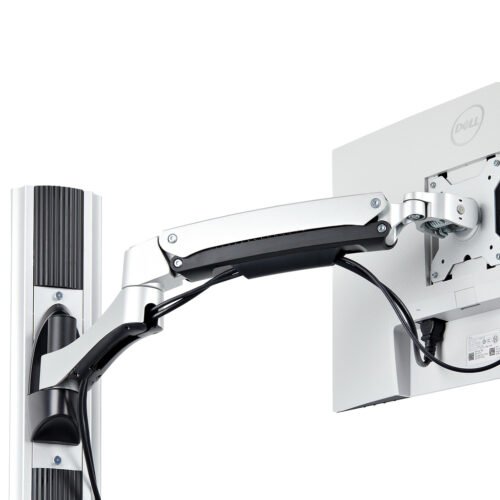 StarTech.com Wall Mount Workstation, VESA Mount For 32" Monitors (22lb/10kg), Fully Articulating Single Monitor Mount & Keyboar - Image 4