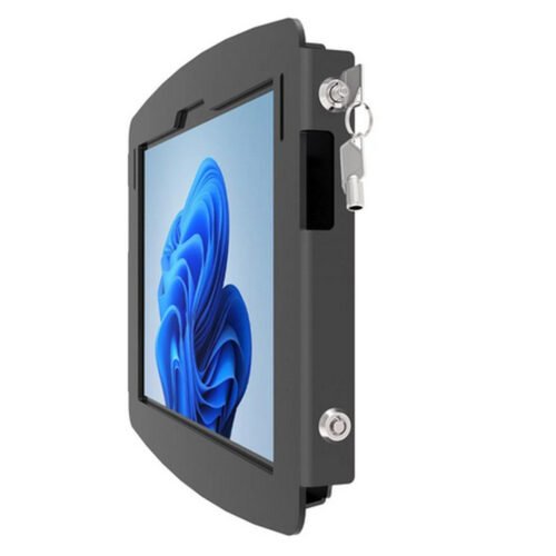 Compulocks Surface Pro 8-10 Space Enclosure Rotating Counter Stand Black - Image 13