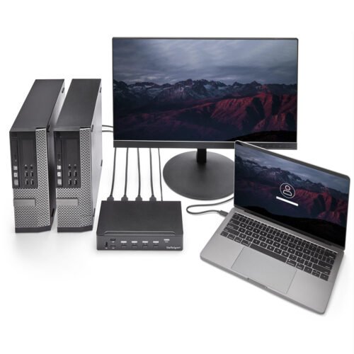 StarTech.com 4-Port HDMI KVM Switch - USB 3.0 - 1080p - Image 2