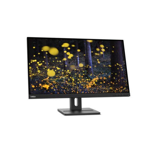 Lenovo ThinkVision E27q-20 LED display 68.6 cm (27") 2560 x 1440 pixels Quad HD Black - Image 3