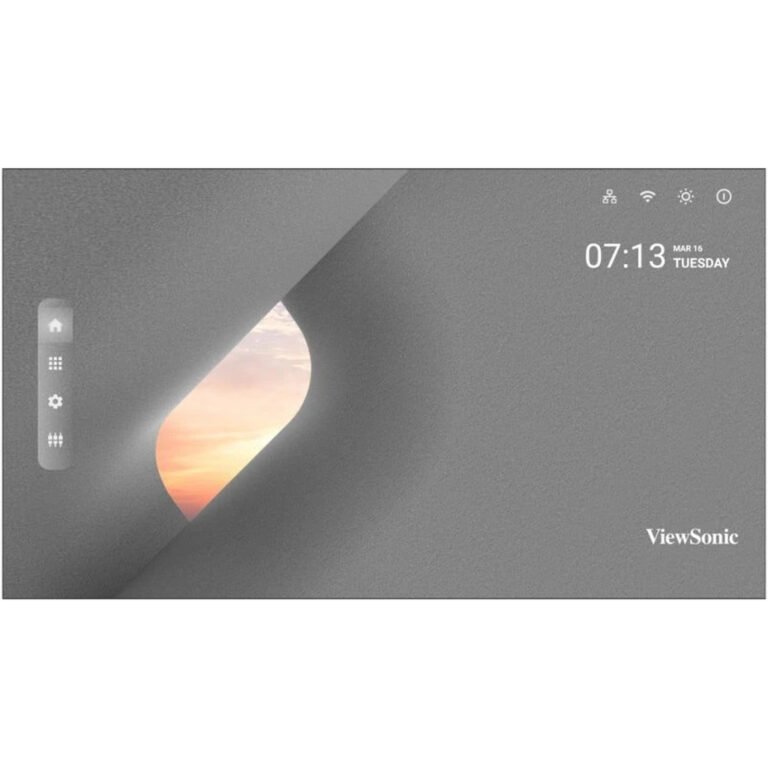 Viewsonic LDM163-182 Signage Display Digital signage flat panel 4.14 m (163") LED Wi-Fi 600 cd/m² Black Android 9