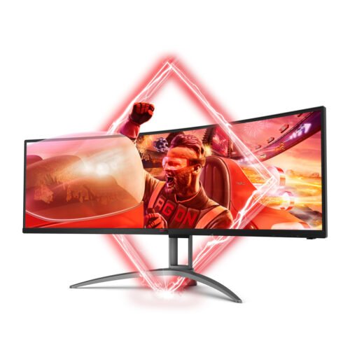 AOC B2 AG493UCX2 computer monitor 124 cm (48.8") 5120 x 1440 pixels Quad HD LED Black - Image 3
