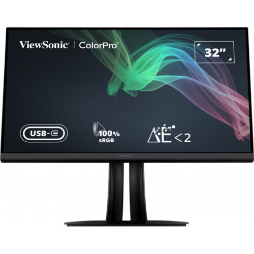 Viewsonic VP56 computer monitor 81.3 cm (32") 3840 x 2160 pixels 4K Ultra HD LED Black - Image 2