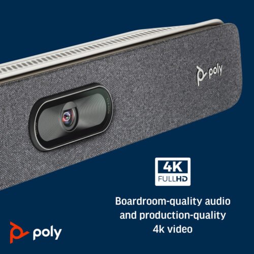 POLY Studio X30 All-In-One Video Bar with TC8 Controller Kit - Image 9
