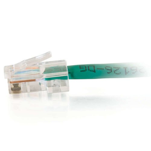 C2G 1m Cat5e Non-Booted Unshielded (UTP) Network Patch Cable - Green - Image 2