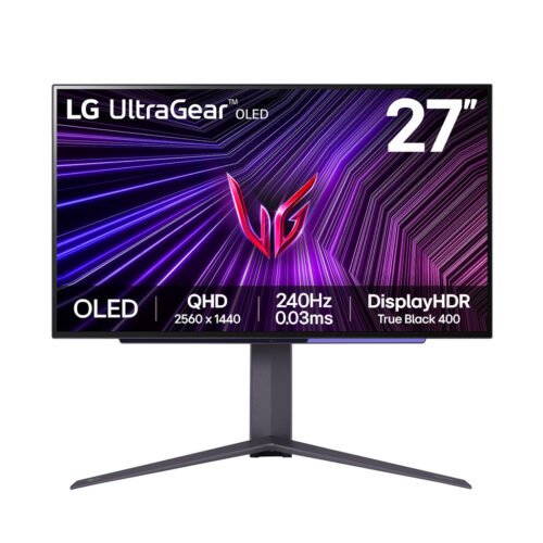 LG 27GS95QE-B computer monitor 67.3 cm (26.5") 2560 x 1440 pixels Quad HD OLED Black - Image 8