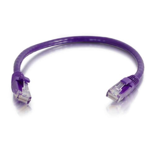 C2G 3m Cat5e Booted Unshielded (UTP) Network Patch Cable - Purple - Image 4