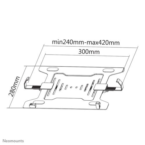 Neomounts NOTEBOOK-V200 Laptop holder 10-15" - VESA - universal - Image 7