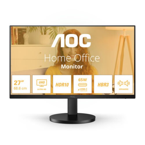 AOC B3 U27B3CF computer monitor 68.6 cm (27") 3840 x 2160 pixels 4K Ultra HD LCD Black - Image 8