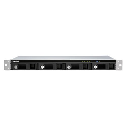 QNAP TR-004U storage drive enclosure HDD/SSD enclosure Black, Grey 2.5/3.5" - Image 2