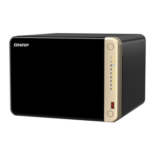 QNAP TS-664 NAS Tower Intel® Celeron® N5095 8 GB DDR4 0 TB QNAP QTS Black, Bronze - Image 5