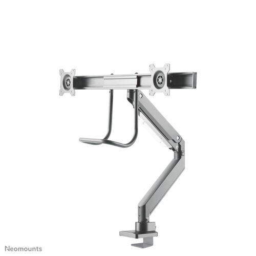 Neomounts NM-D775DXSILVER Monitor arm 10-32" - gas spring - Topfix - 180°-stop - Image 2