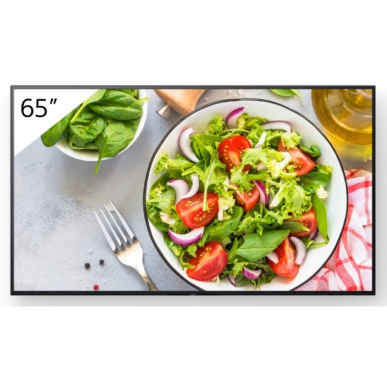 Sony FW-65BZ35L Signage Display Digital signage flat panel 165.1 cm (65") LCD Wi-Fi 550 cd/m² 4K Ultra HD Black Android 24/7