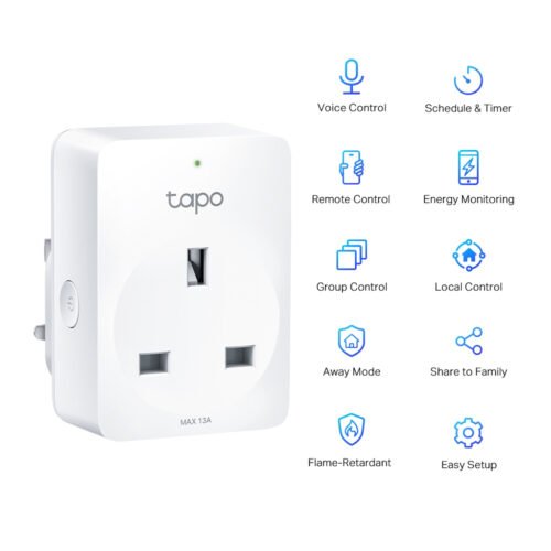 TP-Link Tapo Mini Smart Wi-Fi Socket, Energy Monitoring - Image 7