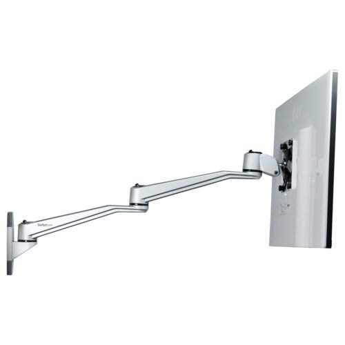 StarTech.com Wall Mount Monitor Arm - Articulating Ergonomic VESA Wall Mount Monitor Arm - 20" (52cm) Long - Single Display up - Image 9