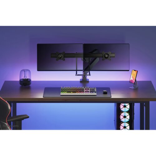 Neomounts NM-D775DXBLACK Monitor arm 10-32" - gas spring - Topfix - 180°-stop - Image 15