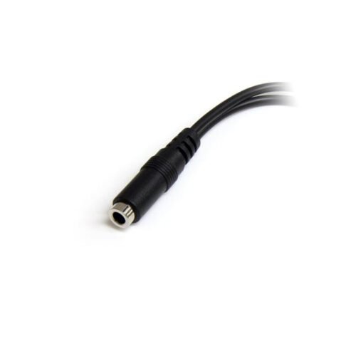 StarTech.com 3.5mm 4 Position to 2x 3 Position 3.5mm Headset Splitter Adapter - F/M - Image 2
