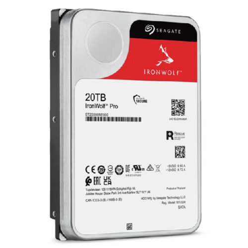 Seagate IronWolf Pro ST20000NT001 internal hard drive 20 TB 7200 RPM 256 MB 3.5" - Image 6