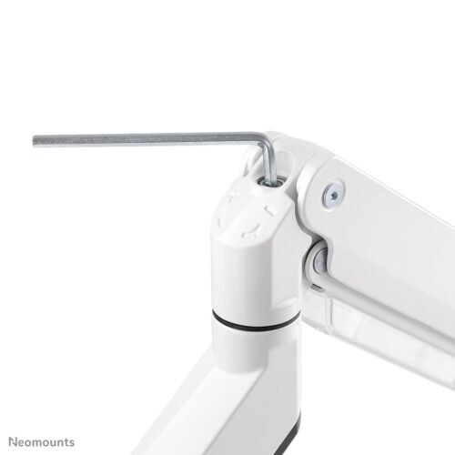 Neomounts NM-D775DXWHITE Monitor arm 10-32" - gas spring - Topfix - 180°-stop - Image 11