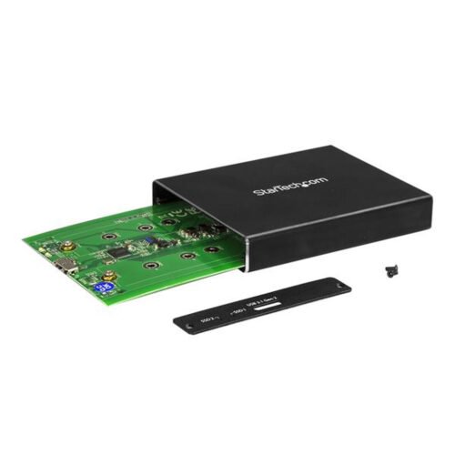 StarTech.com Dual-Slot Drive Enclosure for M.2 SATA SSDs - USB 3.1 (10Gbps) - RAID - Image 4