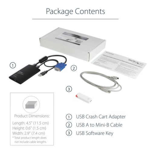 StarTech.com USB Crash Cart Adapter with File Transfer & Video Capture - Image 13