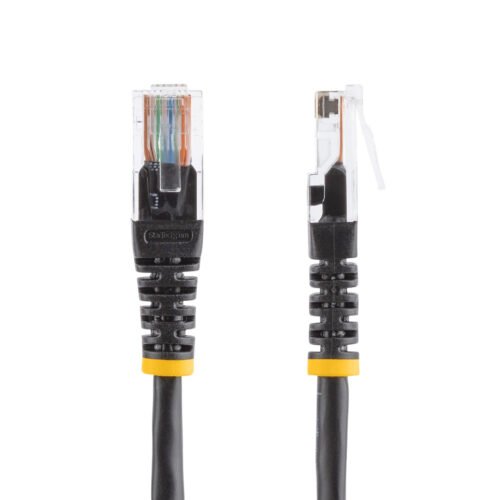 StarTech.com Cat5e Patch Cable with Molded RJ45 Connectors - 15 m - Black - Image 5