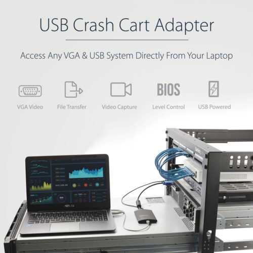 StarTech.com USB Crash Cart Adapter with File Transfer & Video Capture - Image 8
